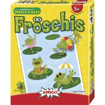 Amigo Fröschis - Gioco di carte concentrazione 20 min Amigo Fröschis - Gioco di carte concentrazione 20 min