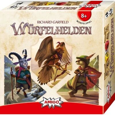 Amigo Würfelhelden - Würfelspiel für 2-4 Spieler - Brettspiel Amigo Würfelhelden - Würfelspiel für 2-4 Spieler - Brettspiel