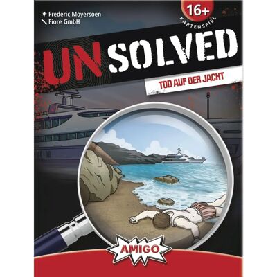 Amigo Unsolved - Tod auf der Jacht - Board Game Amigo Unsolved - Tod auf der Jacht - Board Game