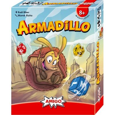 Amigo Armadillo - Leuk dobbelspel voor 2-6 spelers Amigo Armadillo - Leuk dobbelspel voor 2-6 spelers