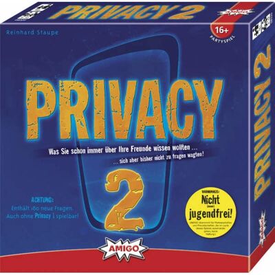 Amigo Spiele 08320 - Privacy 2 - Kartenspiel-Simulation Amigo Spiele 08320 - Privacy 2 - Kartenspiel-Simulation