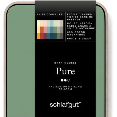 schlafgut Pure Organiczny Fitted Sheet schlafgut Pure Organiczny Fitted Sheet