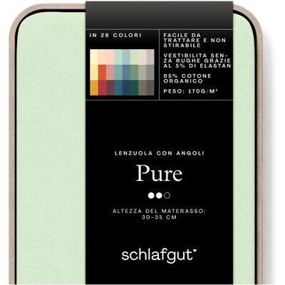 schlafgut Bio-Baumwolle Spannbettlaken - Umweltfreundlich schlafgut Bio-Baumwolle Spannbettlaken - Umweltfreundlich