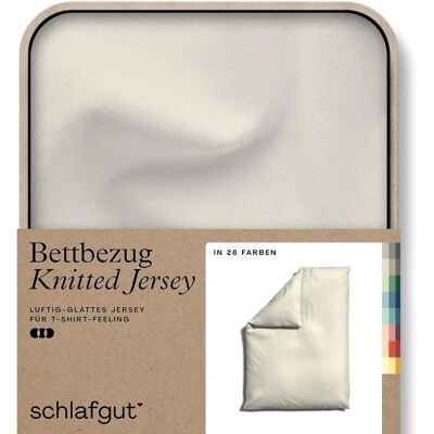 schlafgut Bio-Baumwolle Jersey Bettwäsche - Gelb Hell - Bett 135-140cm x 200cm schlafgut Bio-Baumwolle Jersey Bettwäsche - Gelb Hell - Bett 135-140cm x 200cm