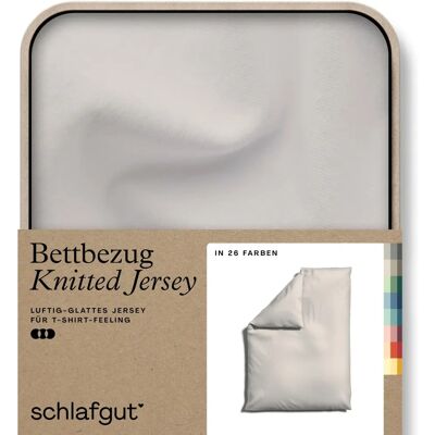 SCHLAFGUT Bio-Baumwolle Jersey Bettbezug - Bettwäsche SCHLAFGUT Bio-Baumwolle Jersey Bettbezug - Bettwäsche