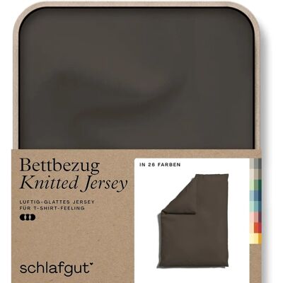 SCHLAFGUT Bio-Jersey Bettbezug - Bettwäsche SCHLAFGUT Bio-Jersey Bettbezug - Bettwäsche