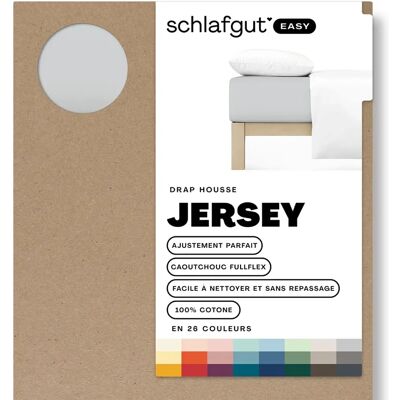 SCHLAFGUT EASY Baumwoll Spannbettlaken - Unifarben, 180-200x200 cm SCHLAFGUT EASY Baumwoll Spannbettlaken - Unifarben, 180-200x200 cm