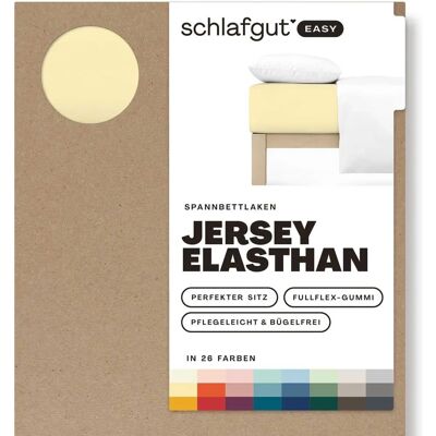 SCHLAFGUT EASY Jersey Elasthan Spannbettlaken - 180-200x200-220cm SCHLAFGUT EASY Jersey Elasthan Spannbettlaken - 180-200x200-220cm