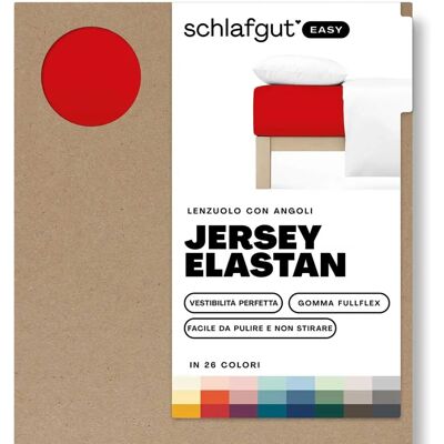 schlafgut Easy Jersey Elasthan Spannbettlaken - 180-200x200-220cm schlafgut Easy Jersey Elasthan Spannbettlaken - 180-200x200-220cm
