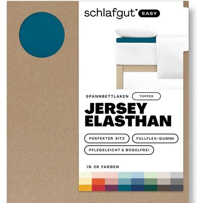SCHLAFGUT EASY Jersey Elasthan Topper Spannbettlaken - Fitted Sheet SCHLAFGUT EASY Jersey Elasthan Topper Spannbettlaken - Fitted Sheet