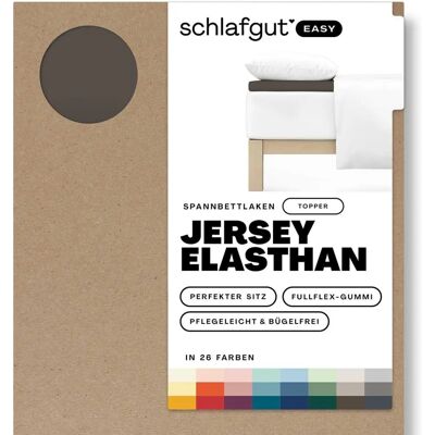 SCHLAFGUT EASY Jersey Elasthan Topper - Matratzenbezug, 120-130x200-220cm SCHLAFGUT EASY Jersey Elasthan Topper - Matratzenbezug, 120-130x200-220cm