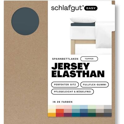 schlafgut Easy Jersey Elasthan Topper Spannbettlaken - Spannbettlaken schlafgut Easy Jersey Elasthan Topper Spannbettlaken - Spannbettlaken