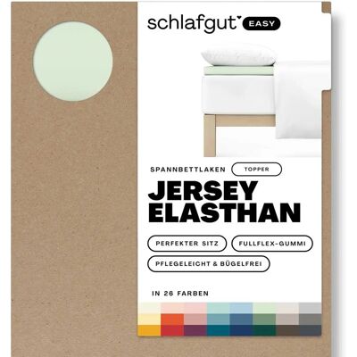 schlafgut EASY Jersey Elasthan Topper Spannbettlaken - Bettbezug schlafgut EASY Jersey Elasthan Topper Spannbettlaken - Bettbezug
