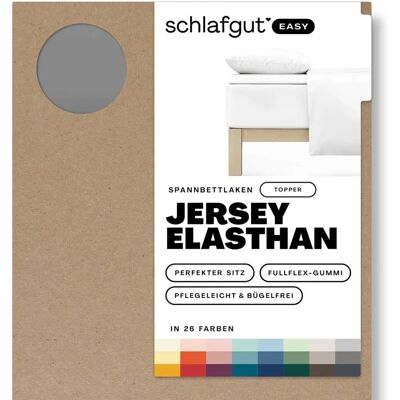 schlafgut EASY Jersey Elasthan Topper Spannbettlaken - Fitted Sheet schlafgut EASY Jersey Elasthan Topper Spannbettlaken - Fitted Sheet