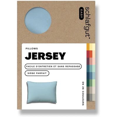 SCHLAFGUT EASY Jersey Blau Hell Kissenbezug - Kissenbezug SCHLAFGUT EASY Jersey Blau Hell Kissenbezug - Kissenbezug