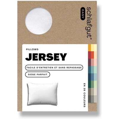 SCHLAFGUT EASY Jersey Weiß Kissenbezug - Kissenhülle SCHLAFGUT EASY Jersey Weiß Kissenbezug - Kissenhülle