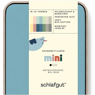 SCHLAFGUT - Casual Mini Spannbettlaken - Fitted sheet SCHLAFGUT - Casual Mini Spannbettlaken - Fitted sheet
