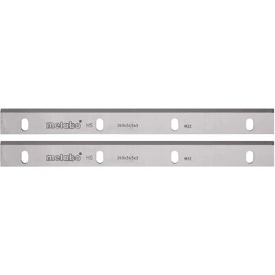Metabo 630467000 Hobelmesser - 2 Stück, 260mm, 20mm Metabo 630467000 Hobelmesser - 2 Stück, 260mm, 20mm