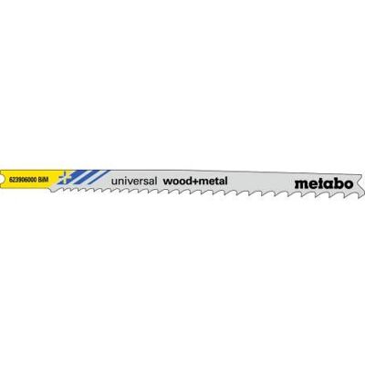 Metabo 623906000 Bimetall Stichsägeblätter 5 Stück - Universelle Kompatibilität Metabo 623906000 Bimetall Stichsägeblätter 5 Stück - Universelle Kompatibilität