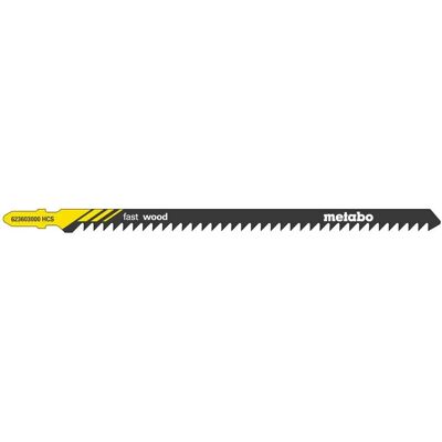 Metabo - Stichsägeblätter - 155mm, 4mm Zahn, 5 Stück Metabo - Stichsägeblätter - 155mm, 4mm Zahn, 5 Stück