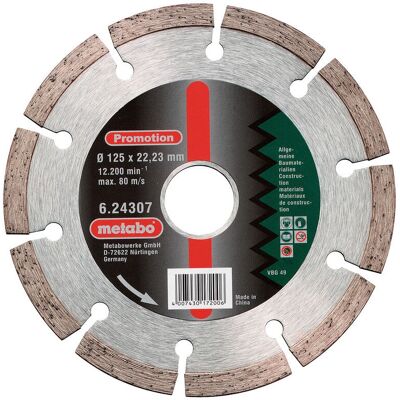 Metabo 624306000 Allround diamantklinga 115 mm Metabo 624306000 Allround diamantklinga 115 mm