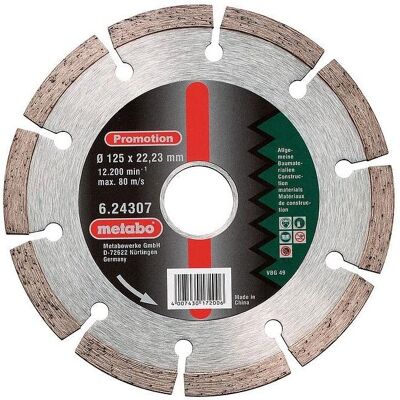 Metabo Modell 624308000 Diamant-Trennscheibe für Allgemeinbetrieb Metabo Modell 624308000 Diamant-Trennscheibe für Allgemeinbetrieb