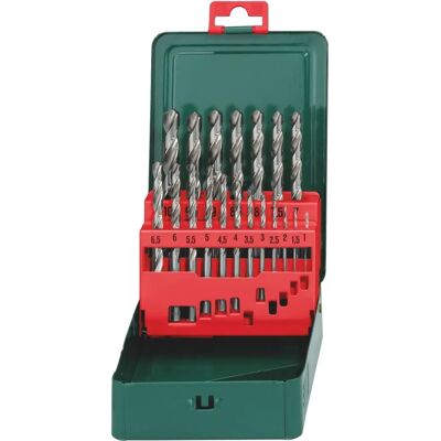 Metabo 627153000 Brocas helicoidales HSS-G - Conjunto de 19 peças Metabo 627153000 Brocas helicoidales HSS-G - Conjunto de 19 peças