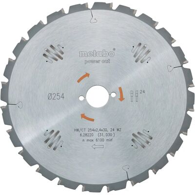 Metabo Kreissägeblatt power cut wood - professionell - 190mm - 14Z - 25° - KS 66 FS Metabo Kreissägeblatt power cut wood - professionell - 190mm - 14Z - 25° - KS 66 FS