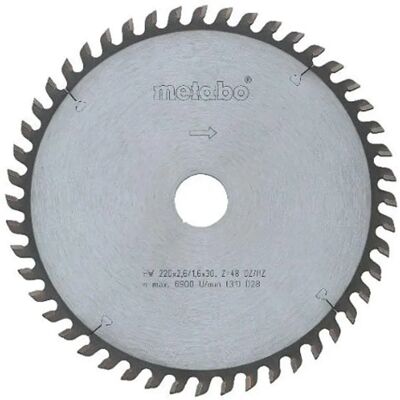 Metabo Kreissägeblatt - Präzisionsschnitt Holz - 230mm - Z56 Metabo Kreissägeblatt - Präzisionsschnitt Holz - 230mm - Z56