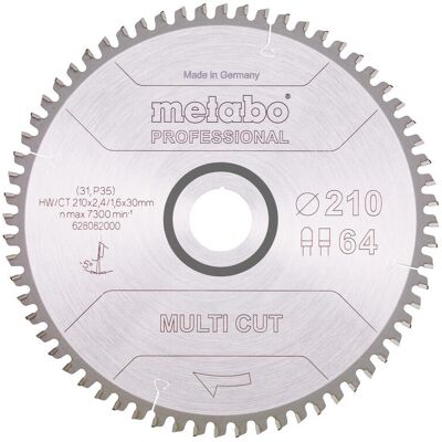 Metabo Kreissägeblatt 21 cm - Profi Multi Cut Metabo Kreissägeblatt 21 cm - Profi Multi Cut