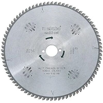 Metabo 628084000 Kreissägeblatt - Multi Cut - professionell - 220mm Metabo 628084000 Kreissägeblatt - Multi Cut - professionell - 220mm