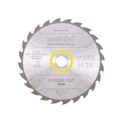 Metabo 628012000 Kreissägeblatt - 25cm, 24 Zähne - Profi Metabo 628012000 Kreissägeblatt - 25cm, 24 Zähne - Profi
