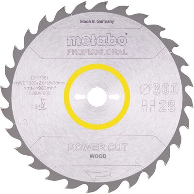 Metabo Kreissägeblatt 30cm - Präzisions-Holzschnitte Metabo Kreissägeblatt 30cm - Präzisions-Holzschnitte