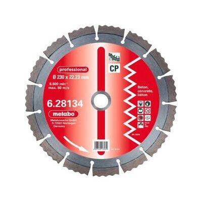 Metabo 628129000 Kreiselsägeblatt - 115 mm, Diamant, Beton Metabo 628129000 Kreiselsägeblatt - 115 mm, Diamant, Beton