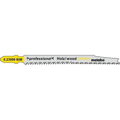 Metabo - Modell 623999000 - 5 Bi-metall Stichsägeblätter für Hartholz Metabo - Modell 623999000 - 5 Bi-metall Stichsägeblätter für Hartholz