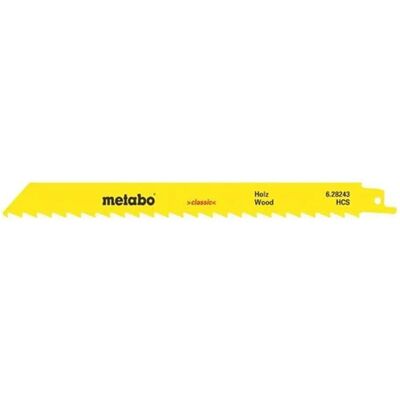 Metabo Stichsäbelsägeblätter Set - Schnell, Präzise, Universal - Holz Metabo Stichsäbelsägeblätter Set - Schnell, Präzise, Universal - Holz