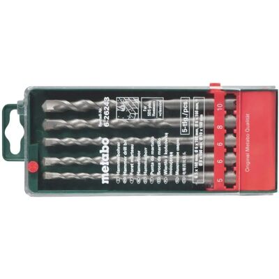 Metabo 626243000 - Beton-Spiralbohrerset 5-tlg - SDS-plus Metabo 626243000 - Beton-Spiralbohrerset 5-tlg - SDS-plus