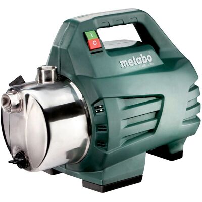 Pompe de jardin en inox Metabo P 4500 - 4,8 Bar 4500 l/h - Publicité Pompe de jardin en inox Metabo P 4500 - 4,8 Bar 4500 l/h - Publicité