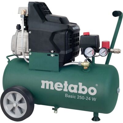 Metabo Basic 250-24 W Luftkompressor - 8 bar, 24L Metabo Basic 250-24 W Luftkompressor - 8 bar, 24L