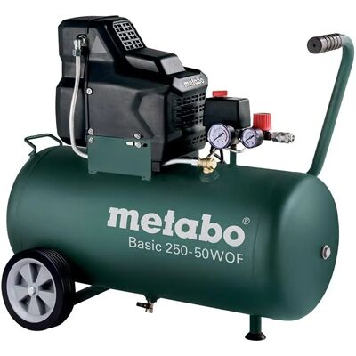 Metabo Oljefri Kompressor 50L - Basic 250-50 W - Luftkompressor Metabo Oljefri Kompressor 50L - Basic 250-50 W - Luftkompressor