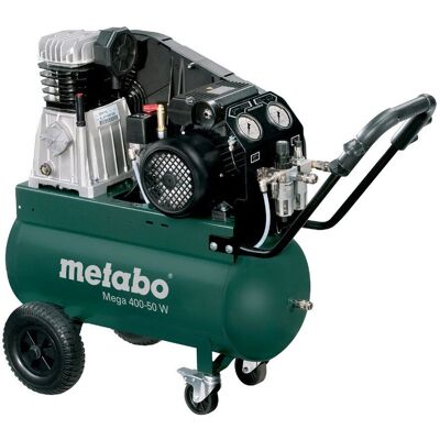 Metabo Mega Kompressor 400-50 W - Zuverlässiger 50L Luftkompressor Metabo Mega Kompressor 400-50 W - Zuverlässiger 50L Luftkompressor