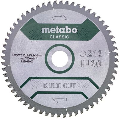 Metabo 628066000 Cirkelblad - 21,6cm - Hållbart & Precist Metabo 628066000 Cirkelblad - 21,6cm - Hållbart & Precist