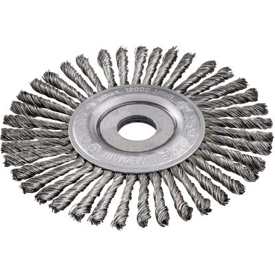 Cepillo de alambre rotatorio Metabo 150x0,5x6 22,23 mm/ M14 - Acero, Fieltro, SME-626816000 - Cepillo rotatorio de alambre Cepillo de alambre rotatorio Metabo 150x0,5x6 22,23 mm/ M14 - Acero, Fieltro, SME-626816000 - Cepillo rotatorio de alambre
