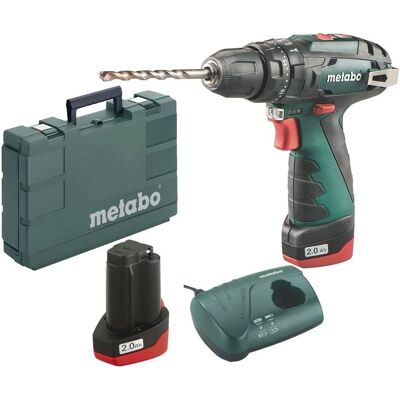 Metabo Impact Bohrschrauber 10,8V 34/17Nm 2X2,0Ah Li-Ion Powermaxx SB Basic - Schlagbohrmaschine Metabo Impact Bohrschrauber 10,8V 34/17Nm 2X2,0Ah Li-Ion Powermaxx SB Basic - Schlagbohrmaschine