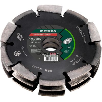 Metabo Modello 628299000 Lama Segmentata per Muratore Metabo Modello 628299000 Lama Segmentata per Muratore