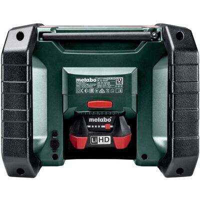 Metabo R 12-18 BT - Radio de chantier portable - Étanche & FM/AM Metabo R 12-18 BT - Radio de chantier portable - Étanche & FM/AM
