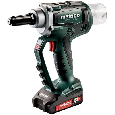 Metabo NP 18 LTX BL 5.0 Akku-Blindnietpistole - Robustes Werkzeug Metabo NP 18 LTX BL 5.0 Akku-Blindnietpistole - Robustes Werkzeug