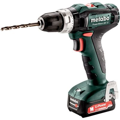 Metabo PowerMaxx SB 12 - Kompakte kabellose Schlagbohrmaschine - 12V Metabo PowerMaxx SB 12 - Kompakte kabellose Schlagbohrmaschine - 12V