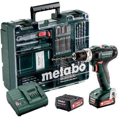 Metabo PowerMaxx SB 12 Set Kompakter kabelloser Bohrhammer - Akku-Bohrmaschine Metabo PowerMaxx SB 12 Set Kompakter kabelloser Bohrhammer - Akku-Bohrmaschine