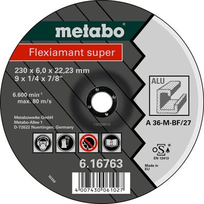 Metabo 616748000 Winkelschleifer-Zubehör - Trennscheibe Metabo 616748000 Winkelschleifer-Zubehör - Trennscheibe
